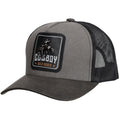 Bronc Rider Charcoal Trucker Cap