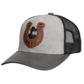 Horseshoe Patch Gray Trucker Cap