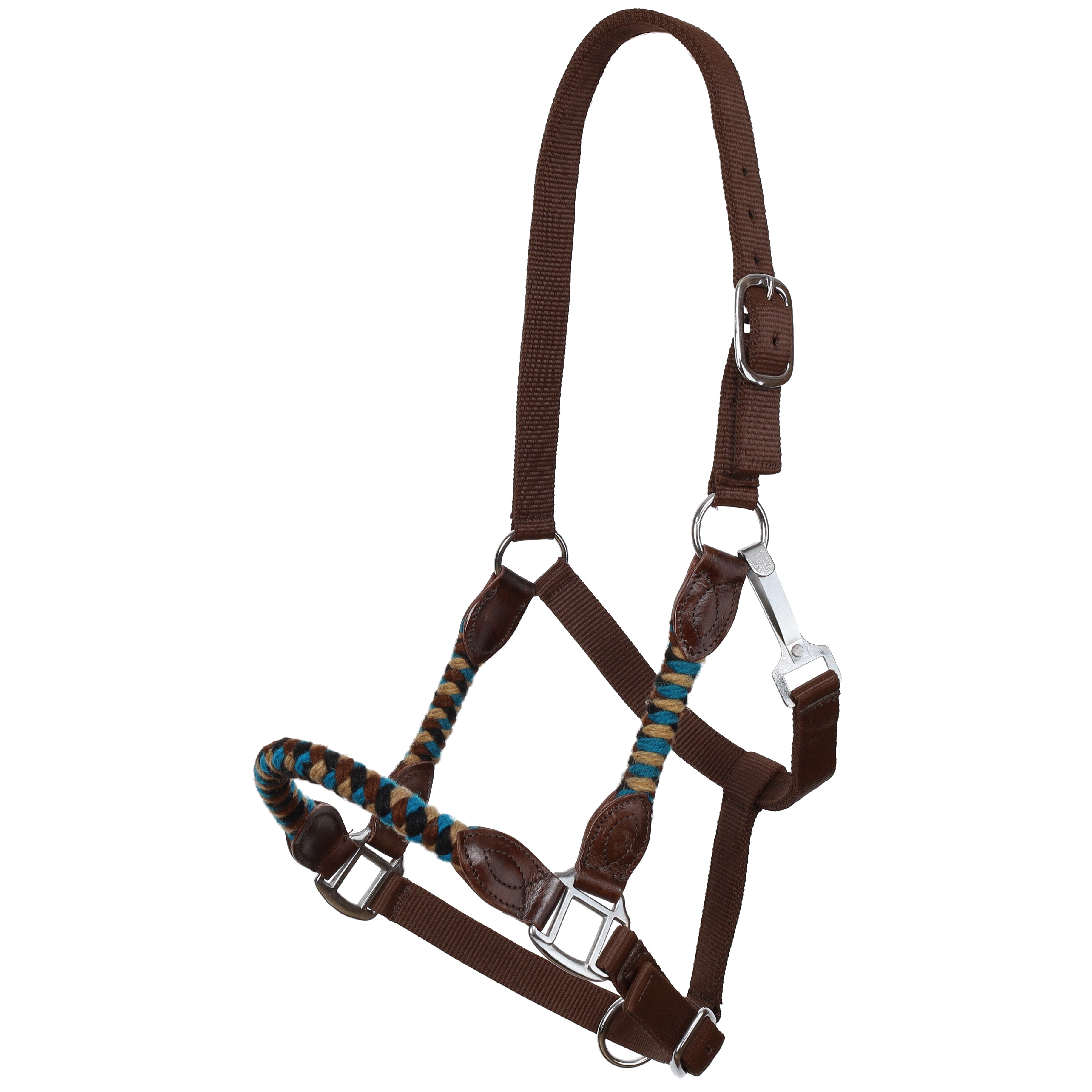 Showman Desert Dawn Mohair Wool Nose and Cheek Halter