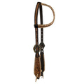 Showman Lotus Argentina Cow Leather One Ear Headstall