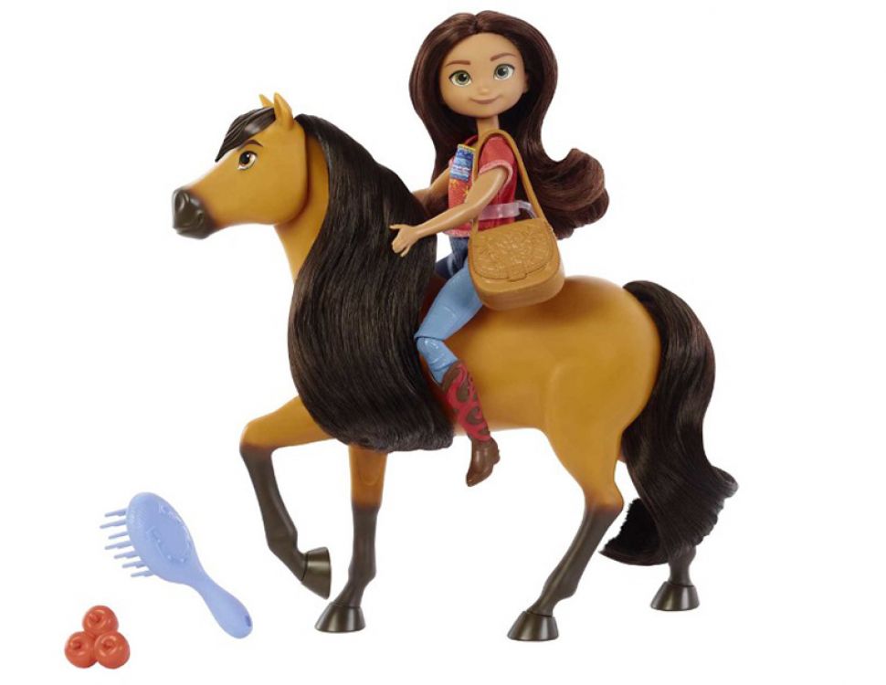 'Lucky & Spirit' SPIRIT Horse and Rider Toy